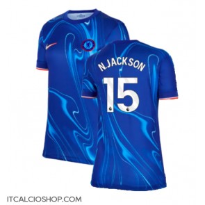 Chelsea Nicolas Jackson #15 Prima Maglia Femmina 2024-25 Manica Corta